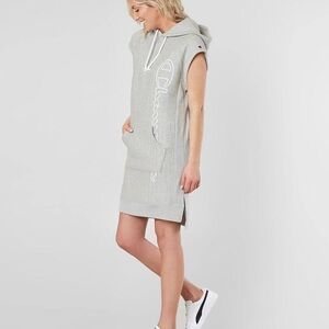 Champion Gray Sleeveless Hoodie Dress